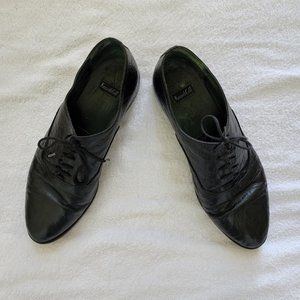 Men's Black Lace Up Dress Shoes